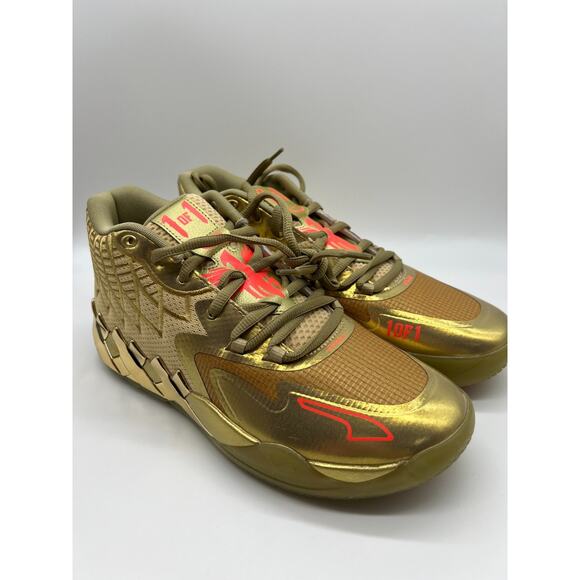 Puma LaMelo Ball MB.01 Golden Child Basketball Shoes 379223-01 Men's Size 11.5 - Picture 6 of 12